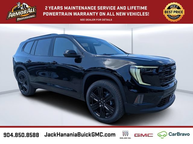 New 2026 GMC Acadia Elevation w/ Black Edition