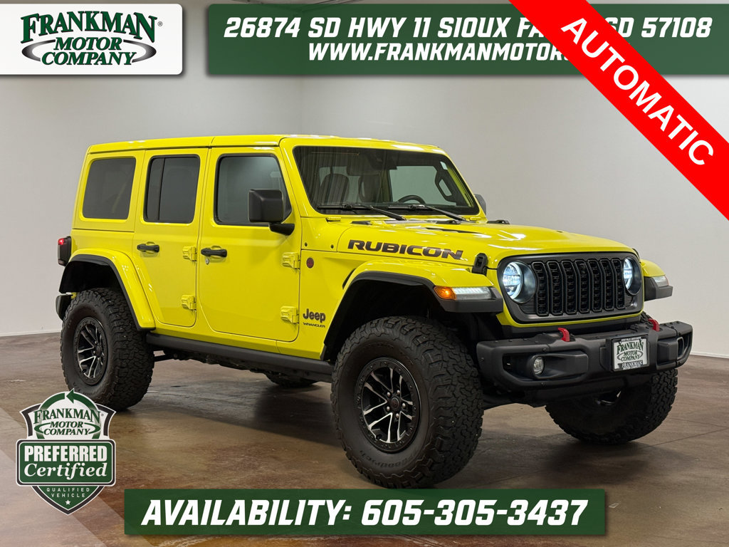 Used 2024 Jeep Wrangler Unlimited Rubicon