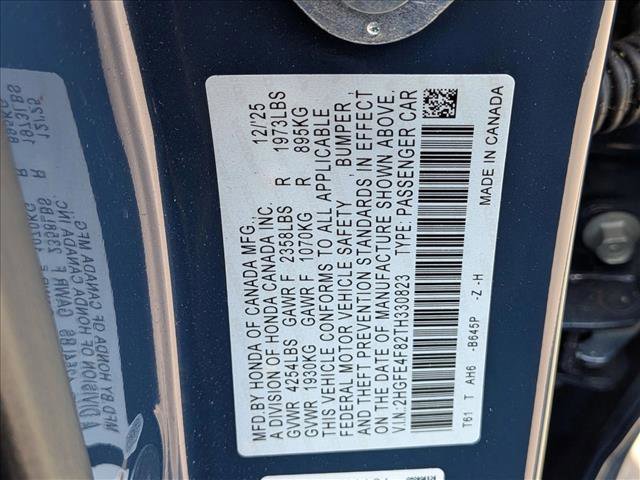 Certified 2026 Honda Civic FWD Hybrid Sedan image 23
