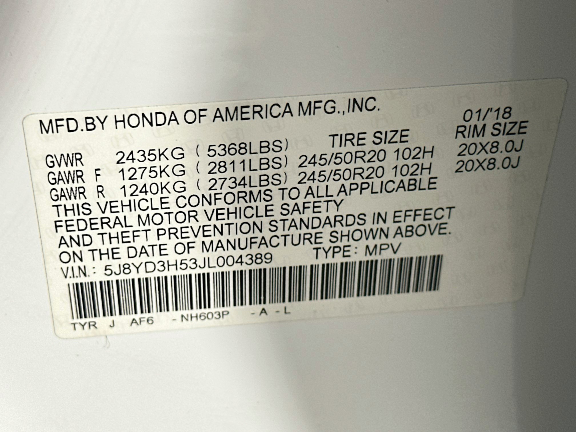 Used 2018 Acura MDX w/ Technology Package FWD image 12
