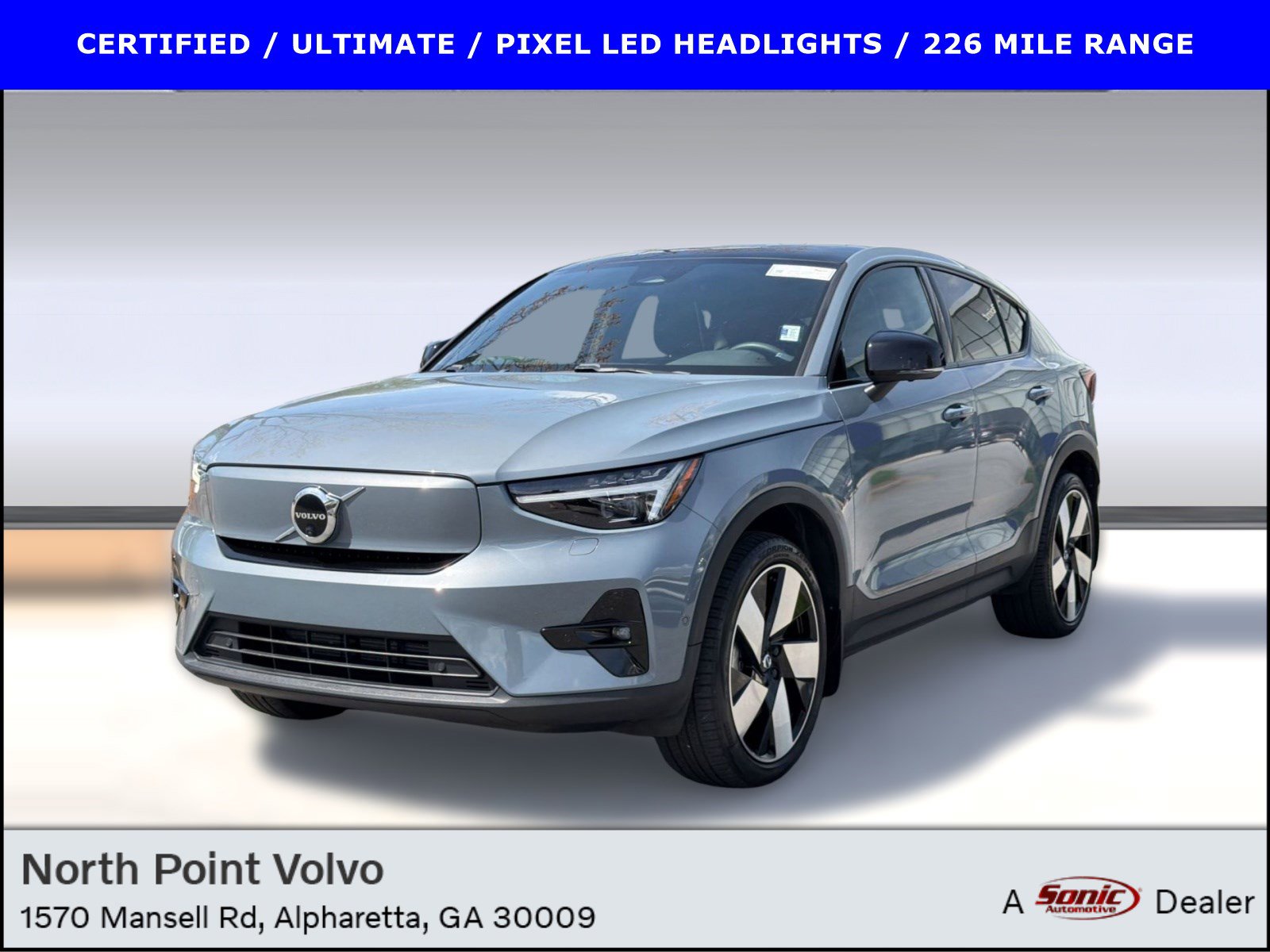 Certified 2023 Volvo C40 P8 Recharge Ultimate image 1