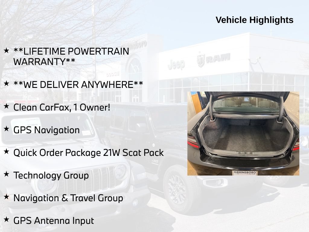 Used 2023 Dodge Charger Scat Pack w/ Navigation & Travel Group RWD image 5
