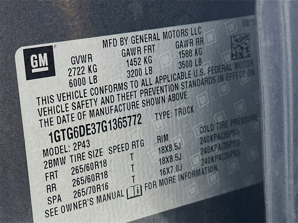 Used 2016 GMC Canyon SLT w/ Driver Alert Package image 36