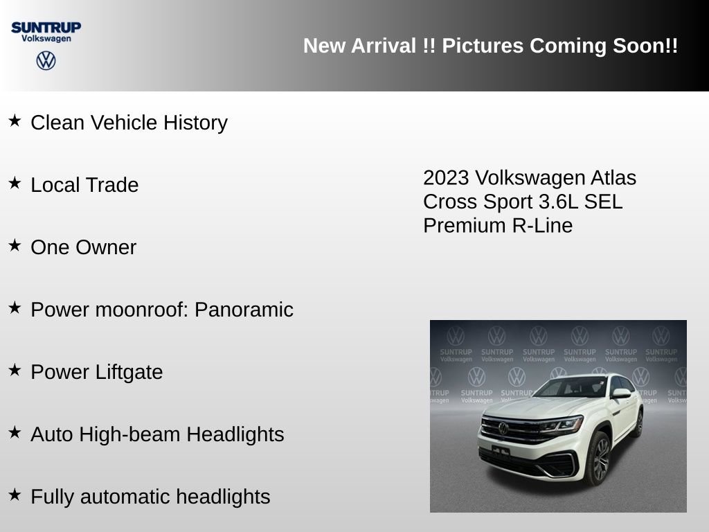Used 2023 Volkswagen Atlas Cross Sport SEL Premium R-Line AWD/4WD image 6