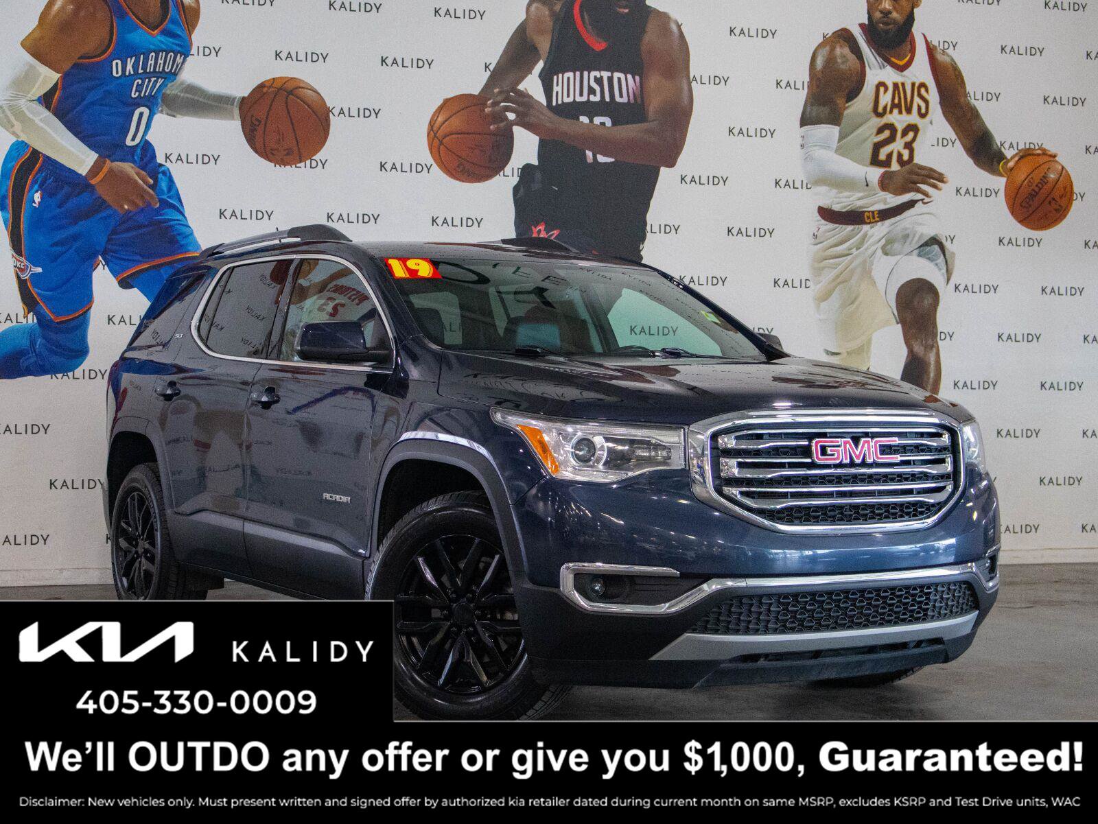 Used 2019 GMC Acadia SLT AWD/4WD image 1