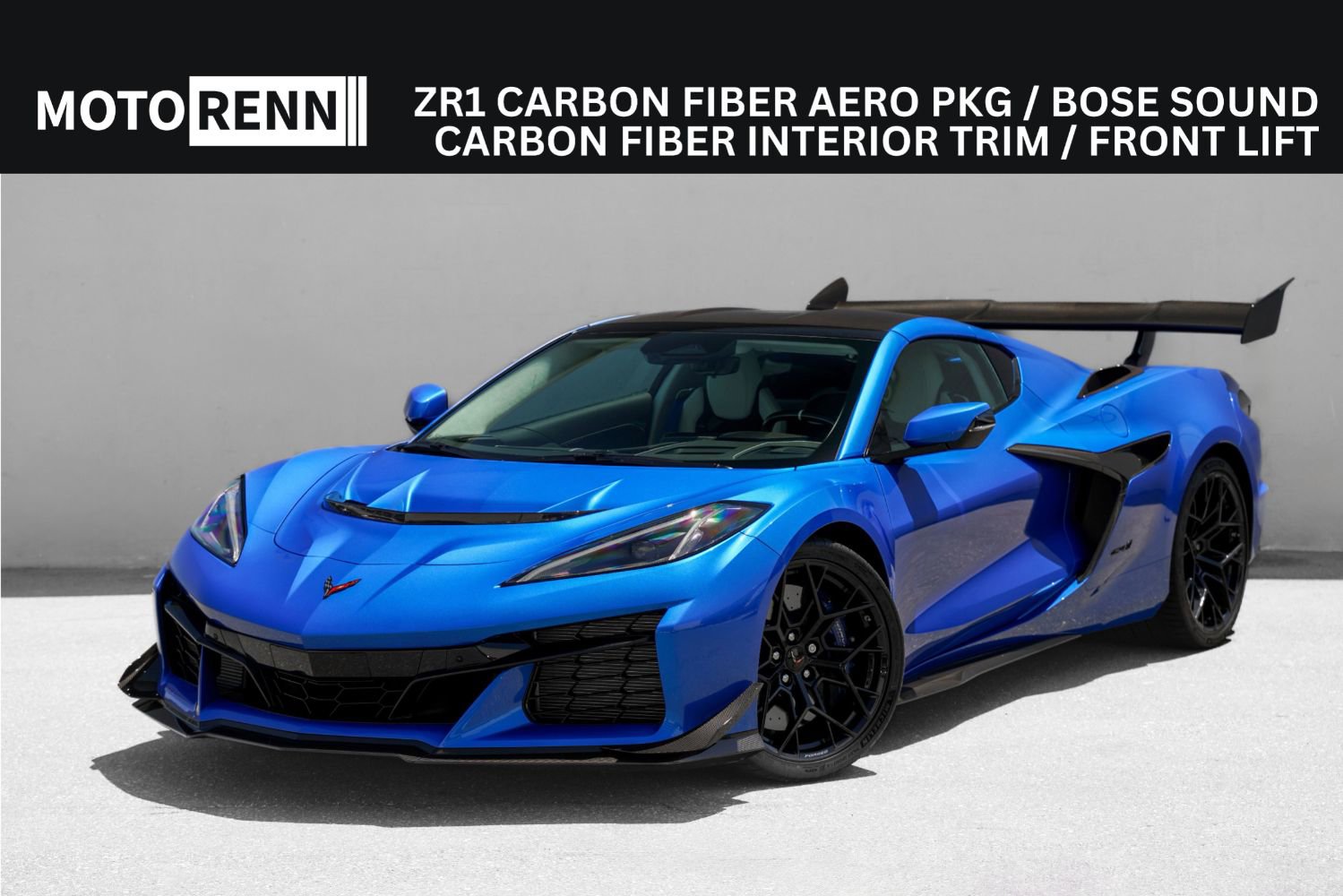 Used 2026 Chevrolet Corvette ZR1 w/ ZR1 Carbon Fiber Aero Package RWD image 1