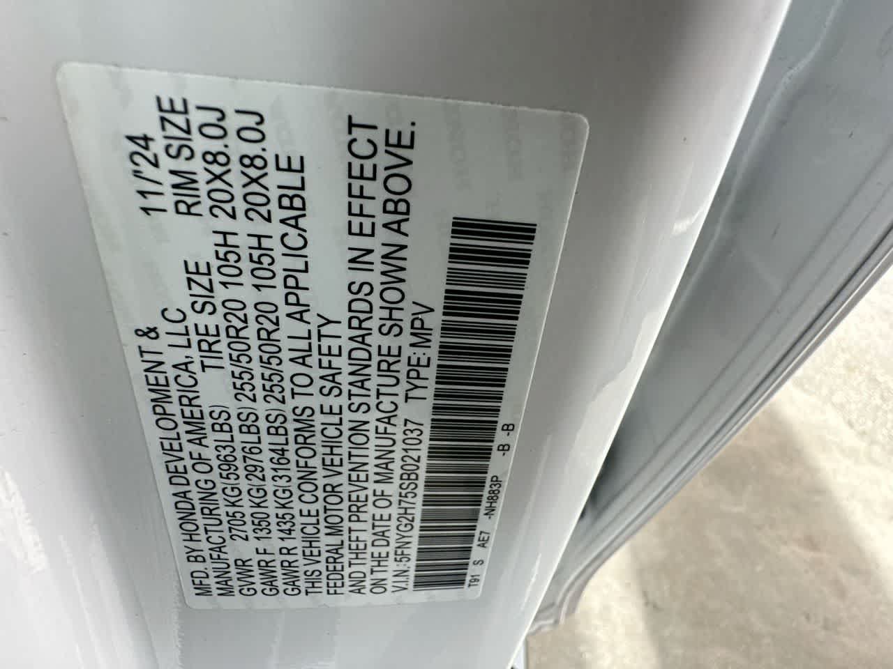 Used 2025 Honda Pilot Touring image 29