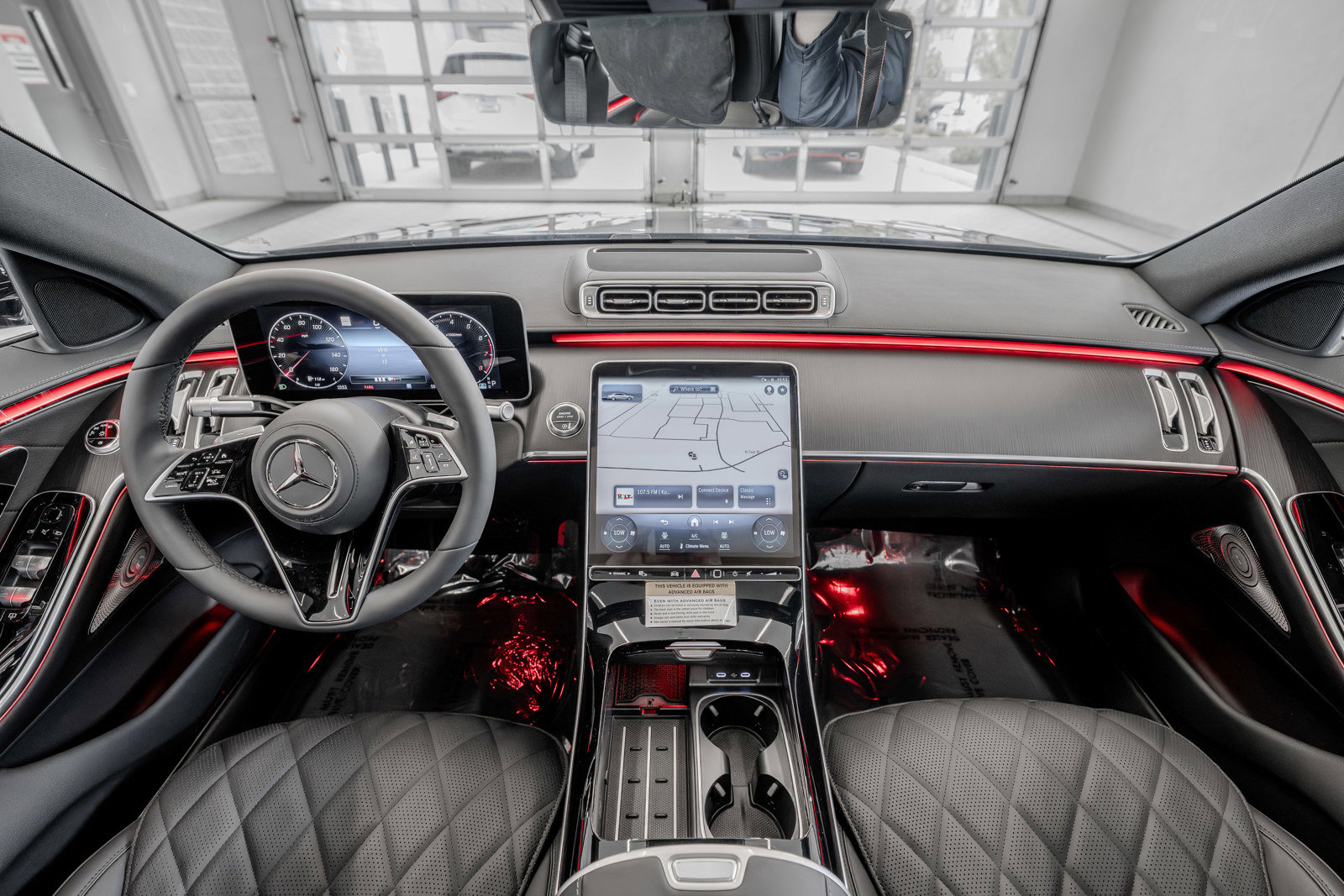 New 2025 Mercedes-Benz S 580 4MATIC Sedan image 8