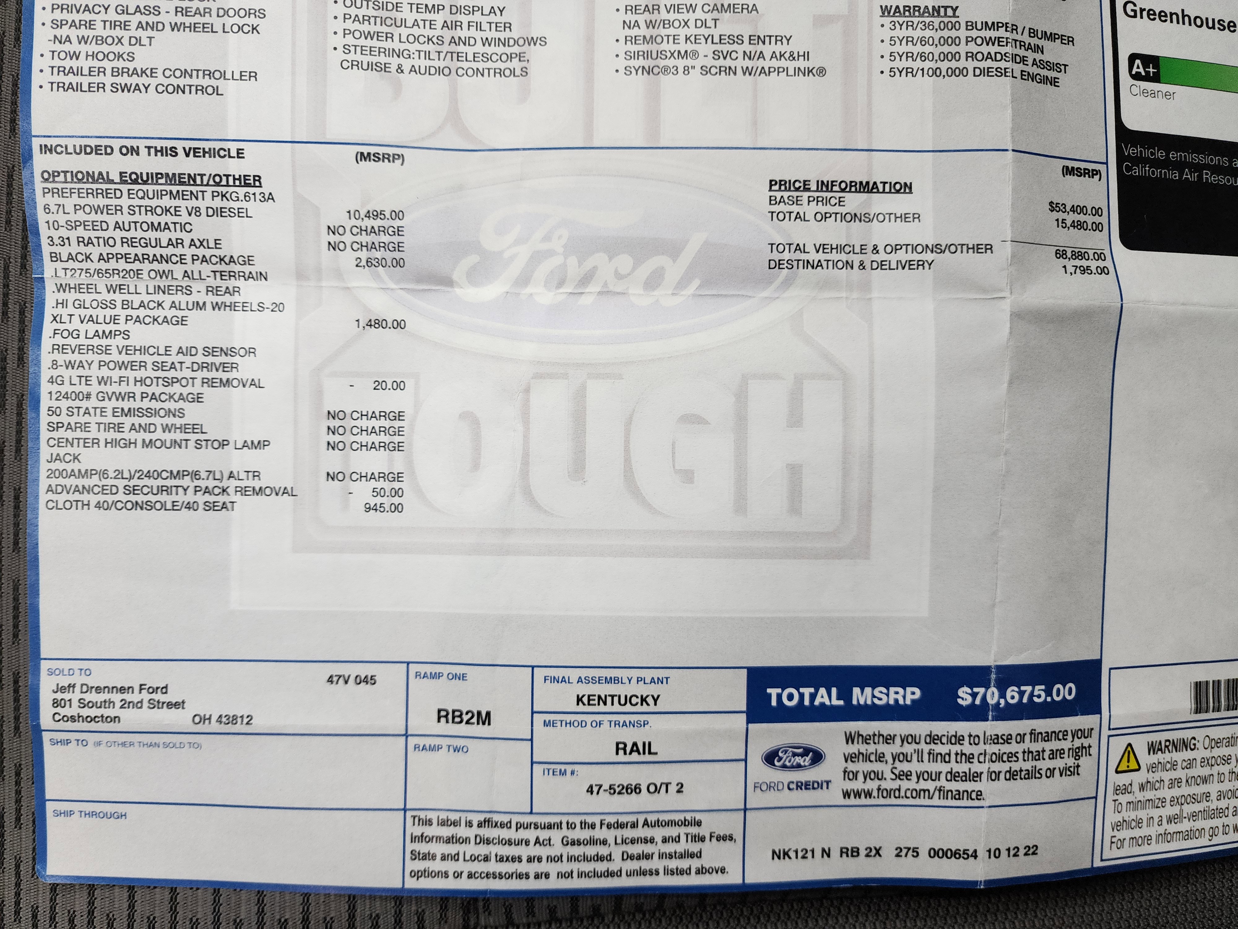 Used 2022 Ford F350 XLT w/ Black Appearance Package image 47