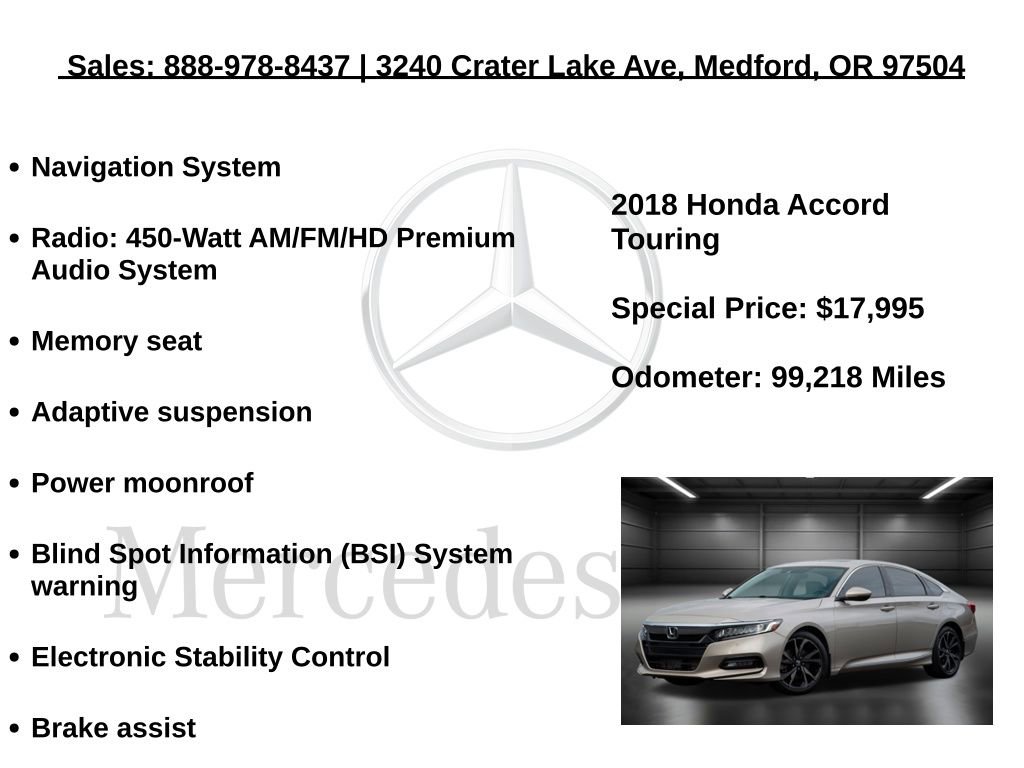 Used 2018 Honda Accord Touring image 5