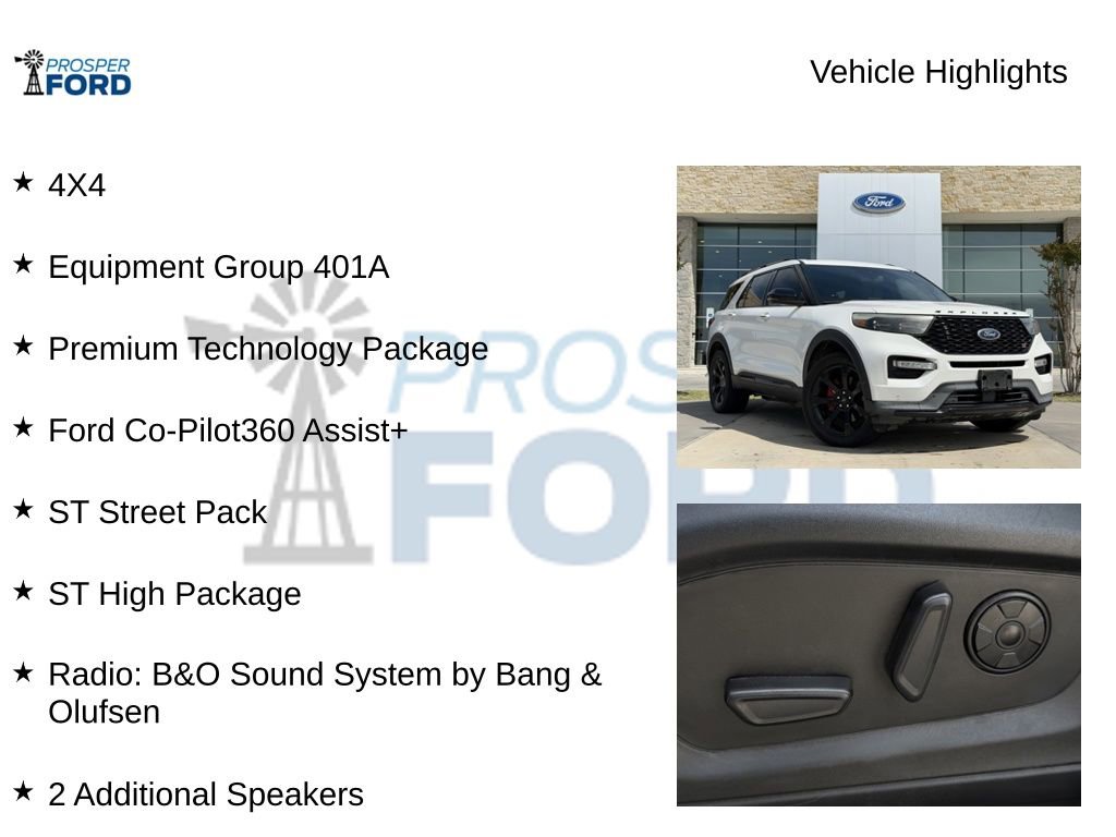 Used 2021 Ford Explorer ST w/ Equipment Group 401A AWD/4WD image 5