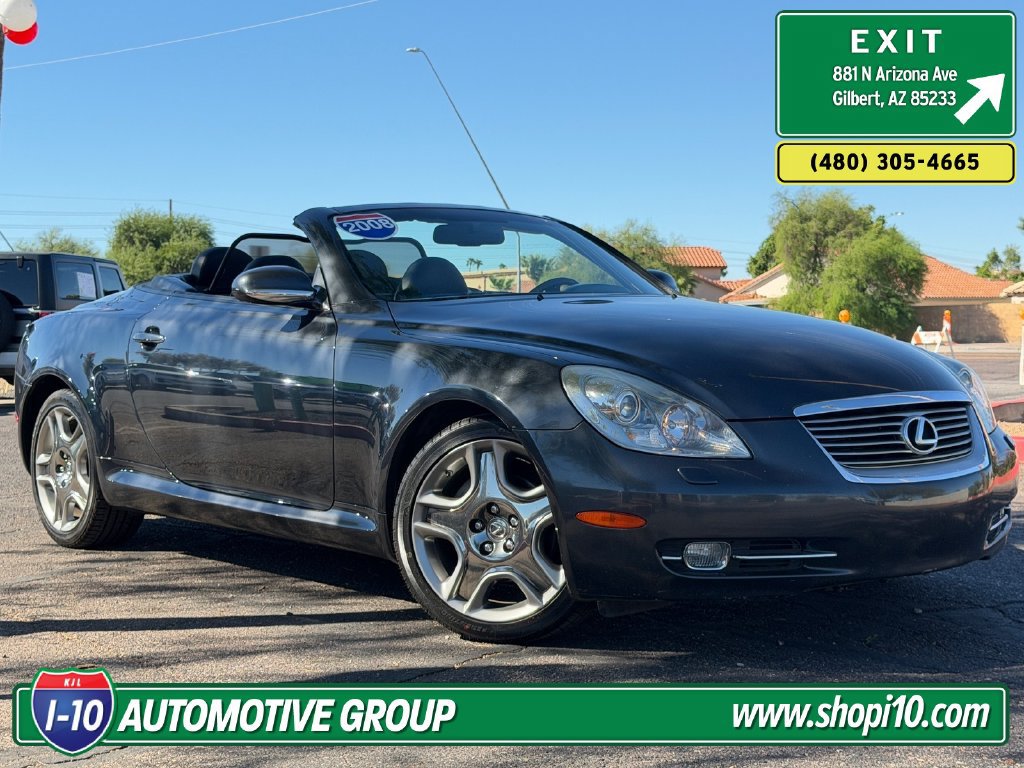 Used 2008 Lexus SC 430 Convertible w/ Preferred Accessory Pkg RWD image 1