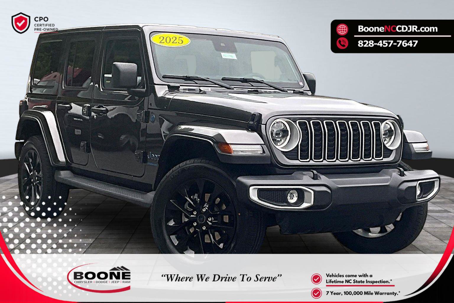 Certified 2025 Jeep Wrangler Unlimited Sahara