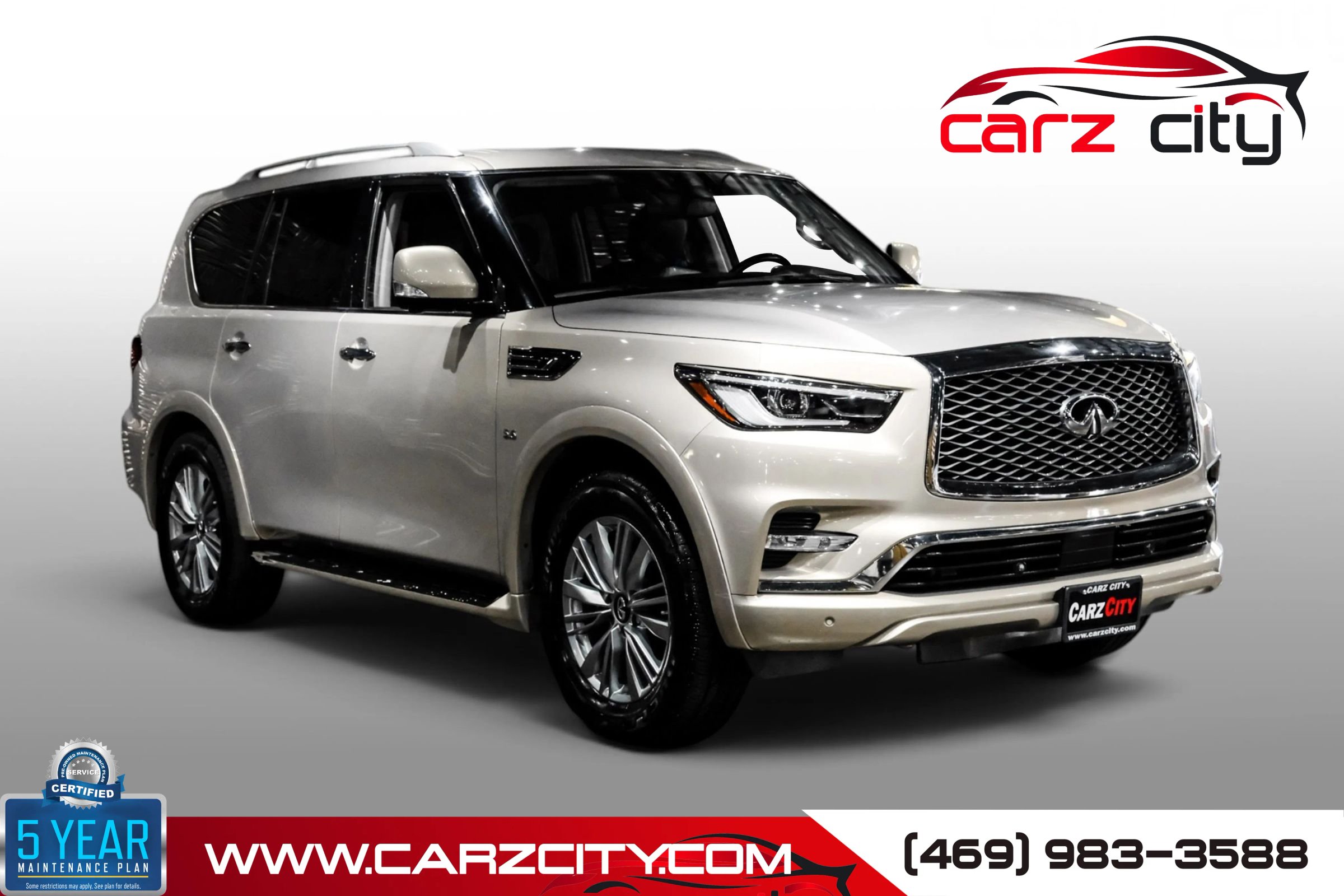 Used 2019 INFINITI QX80 Luxe RWD image 1