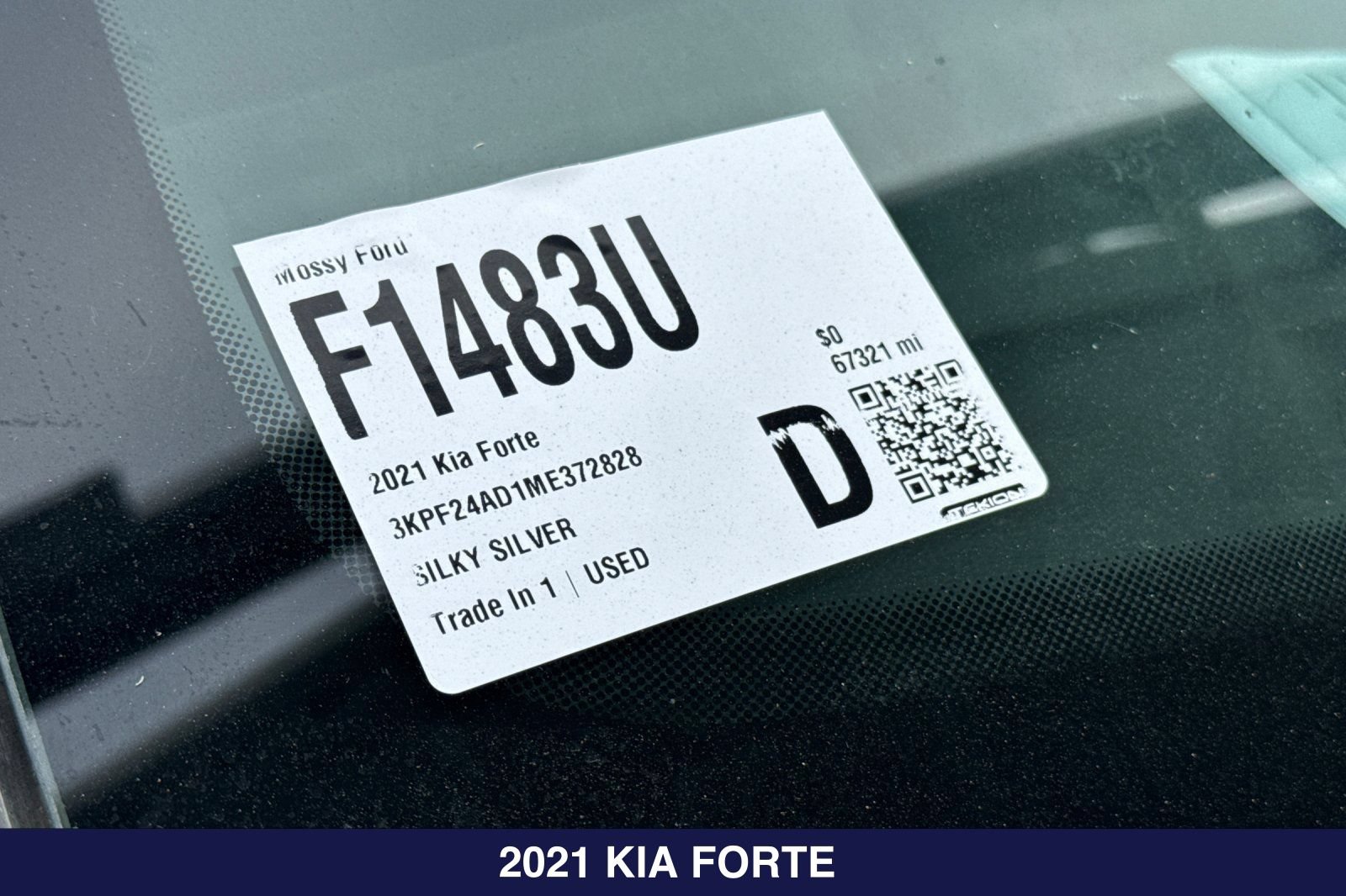 Used 2021 Kia Forte LXS FWD image 2
