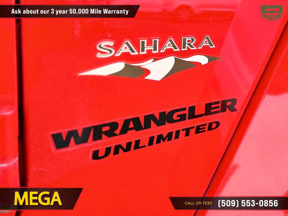 Used 2016 Jeep Wrangler Unlimited Sahara w/ Connectivity Group AWD/4WD image 27