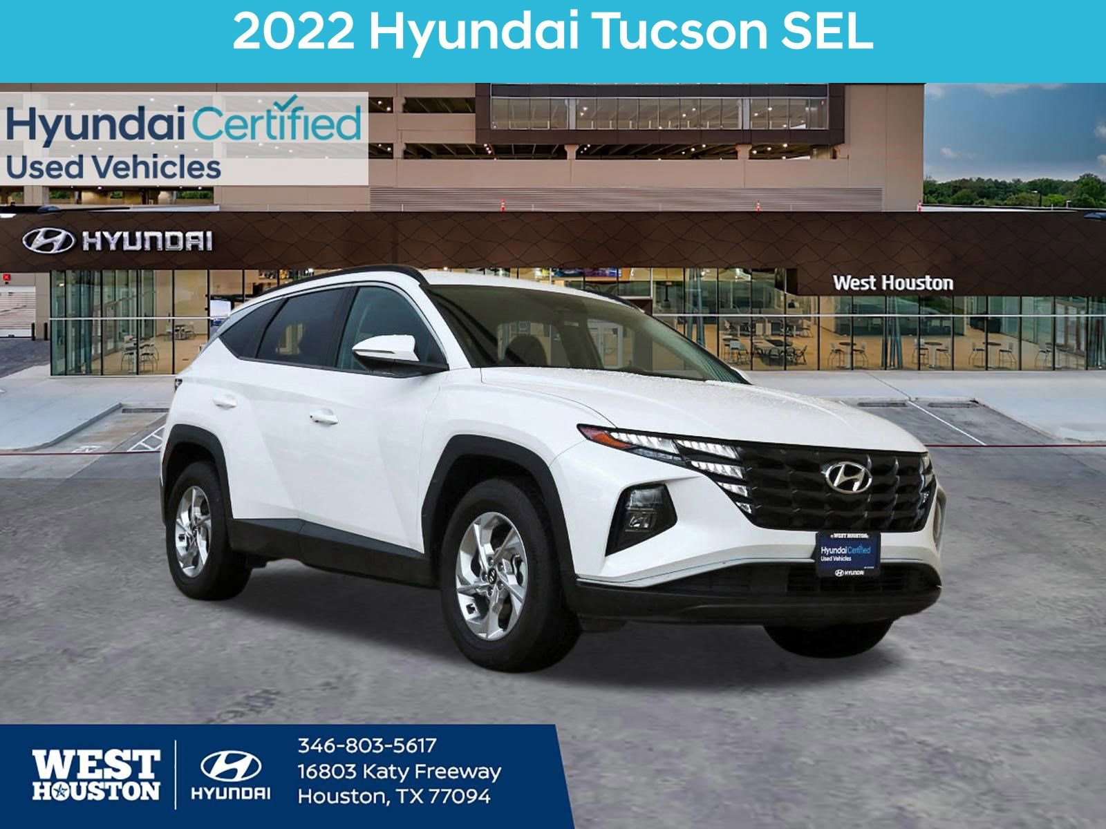 Certified 2022 Hyundai Tucson SEL w/ Cargo Package image 1