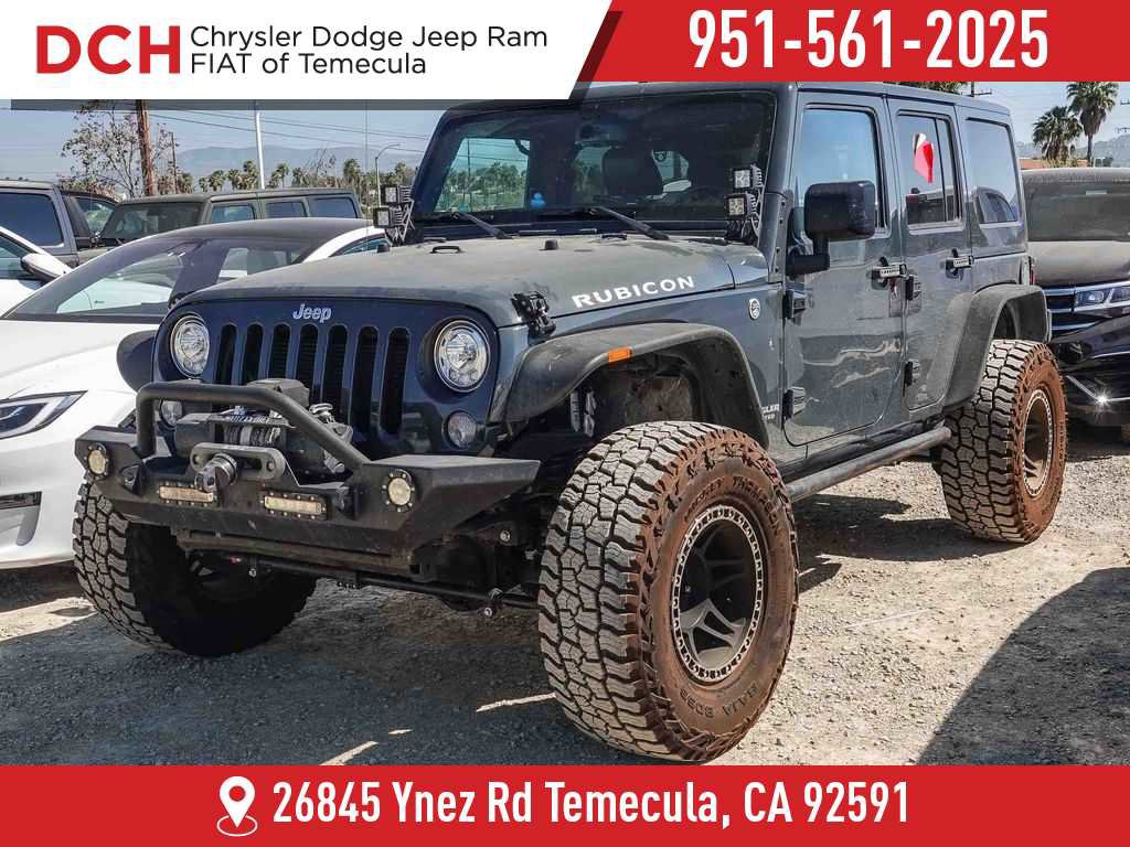 Certified 2017 Jeep Wrangler Unlimited Rubicon w/ Connectivity Group image 1