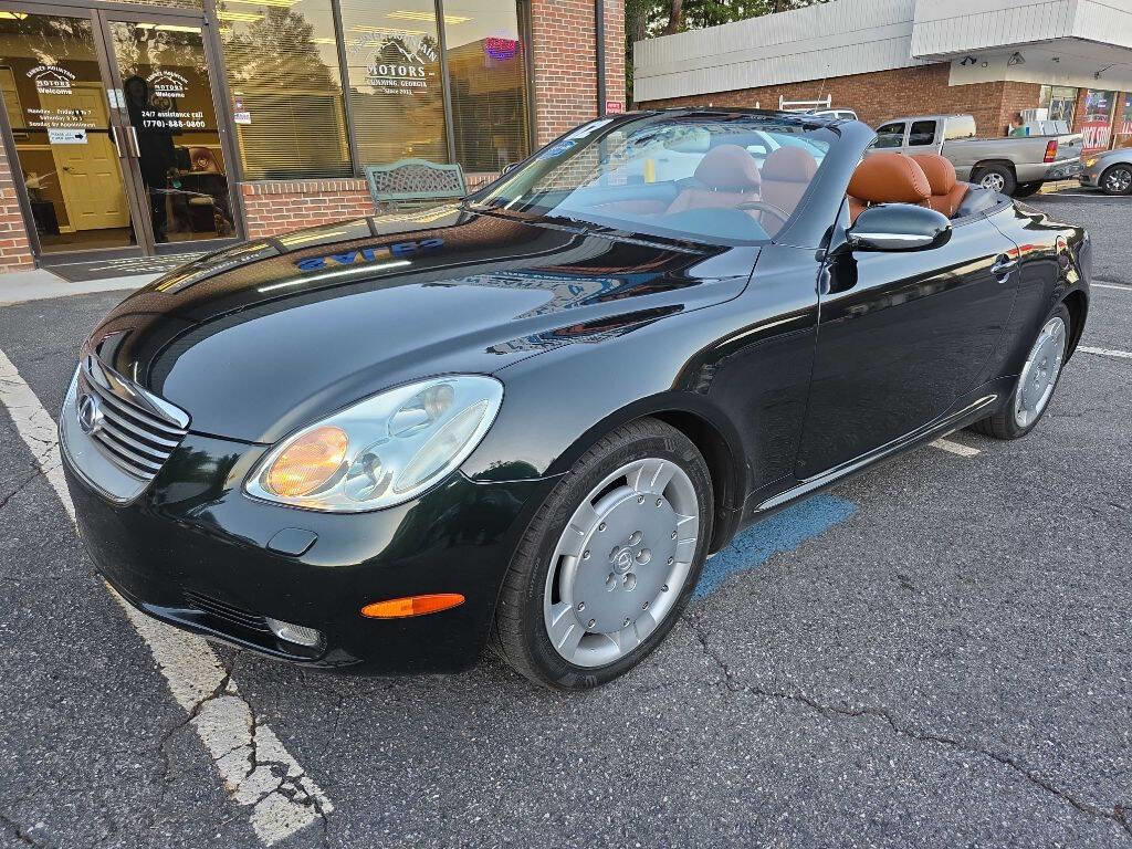 Used 2002 Lexus SC 430 Convertible