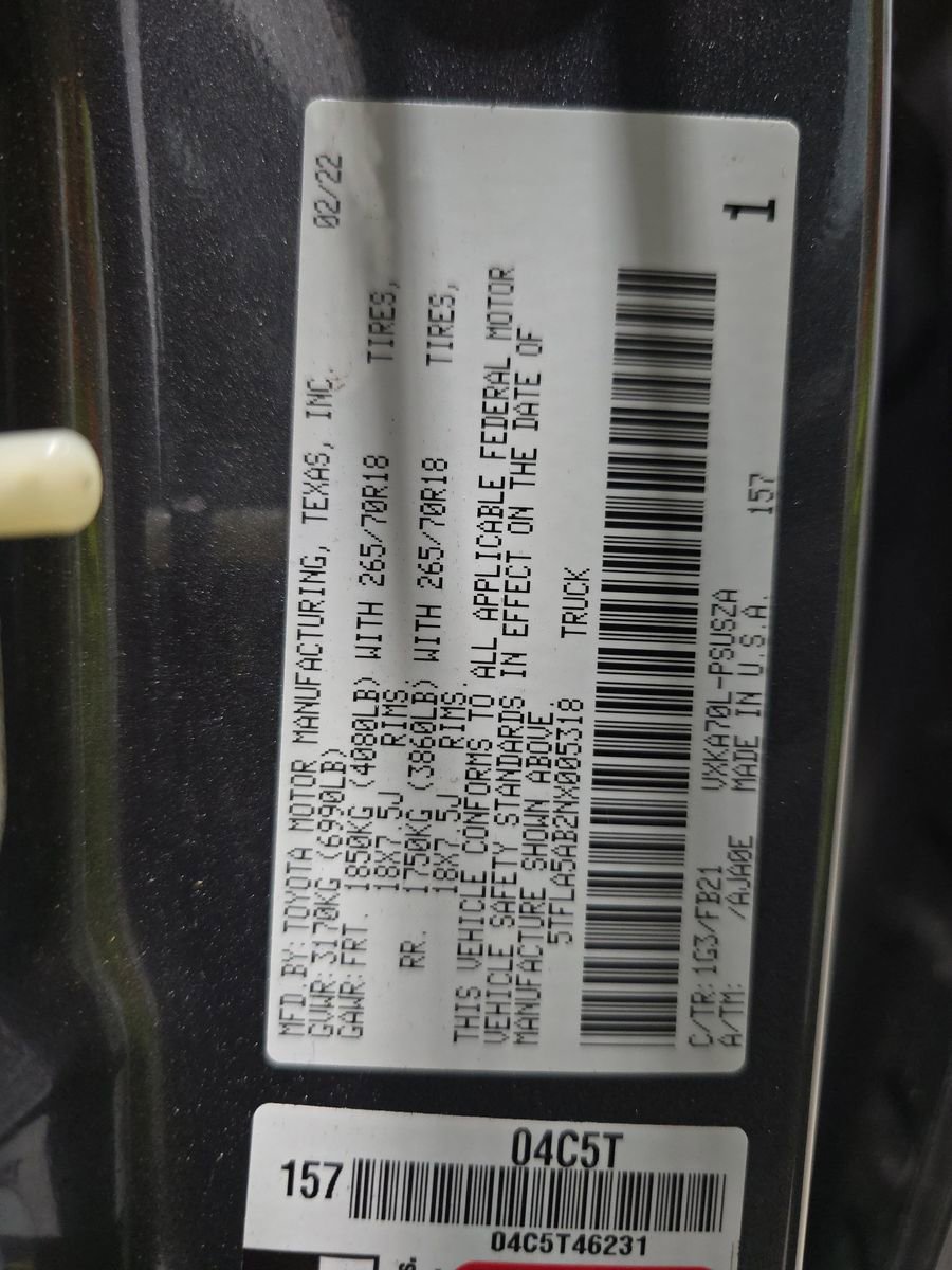 Used 2022 Toyota Tundra SR5 image 15