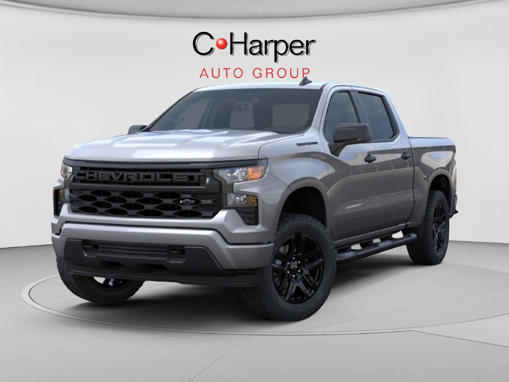 New 2026 Chevrolet Silverado 1500 Custom w/ LPO, Dark Essentials Package AWD/4WD image 8