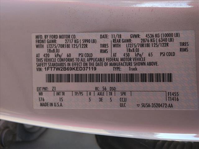 Used 2019 Ford F250 XL w/ STX Appearance Package image 24