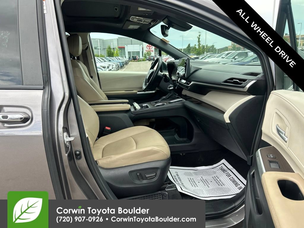Used 2023 Toyota Sienna XLE w/ XLE Plus Package AWD/4WD image 12