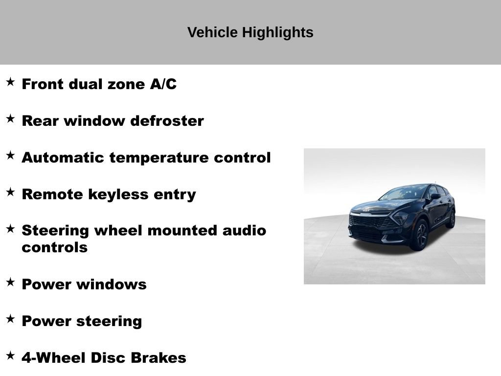 Certified 2025 Kia Sportage LX image 19