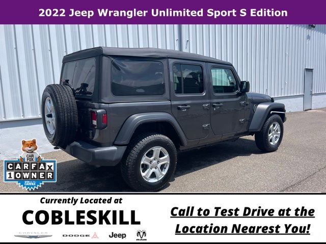 Used 2022 Jeep Wrangler Unlimited Sport AWD/4WD image 5