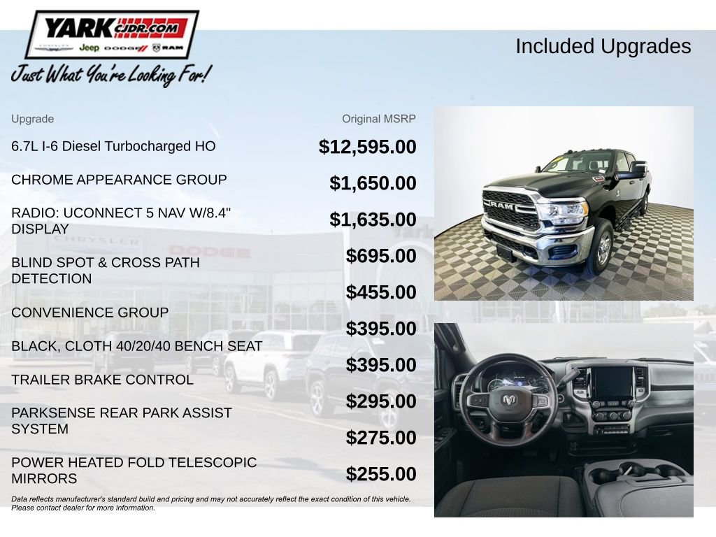 Certified 2024 RAM 3500 Tradesman w/ Chrome Appearance Group AWD/4WD image 5
