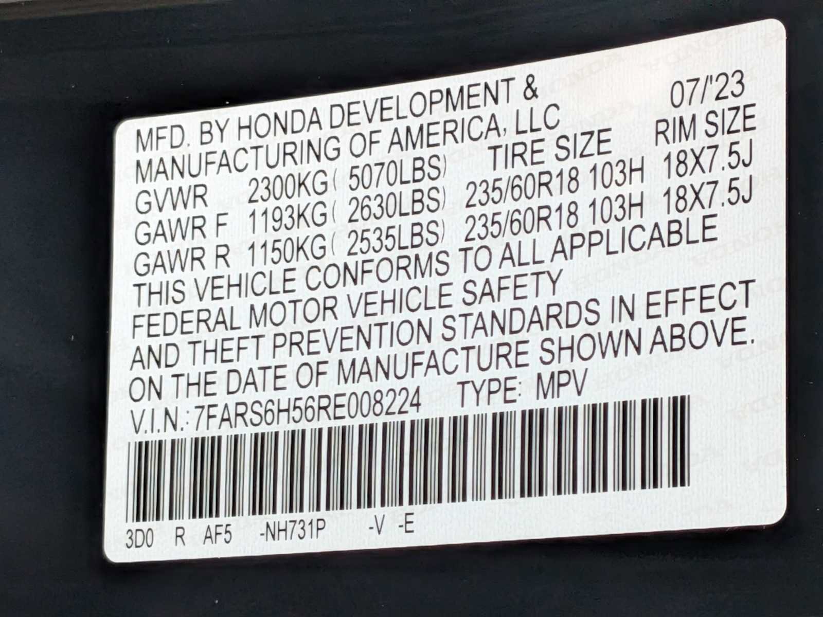 Certified 2024 Honda CR-V Sport image 32