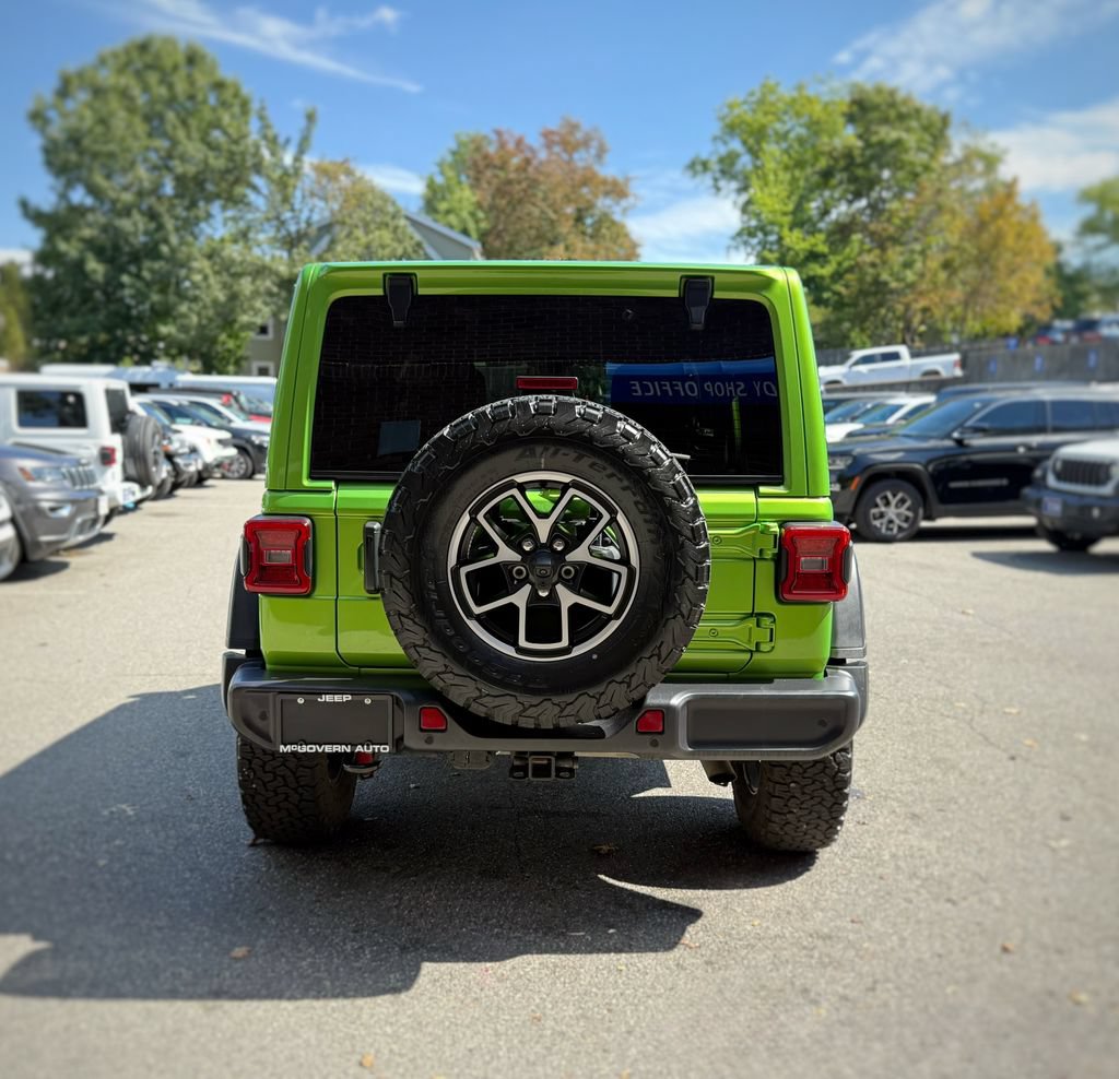Used 2025 Jeep Wrangler Unlimited Rubicon w/ Safety Group AWD/4WD image 10