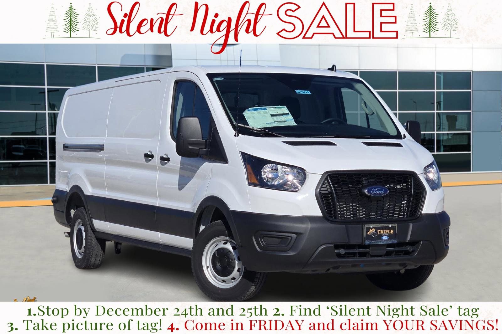 New 2024 Ford Transit 150 Low Roof