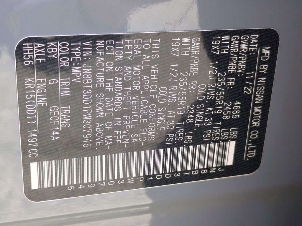 Certified 2023 Nissan Rogue Platinum w/ Platinum Premium Package image 33