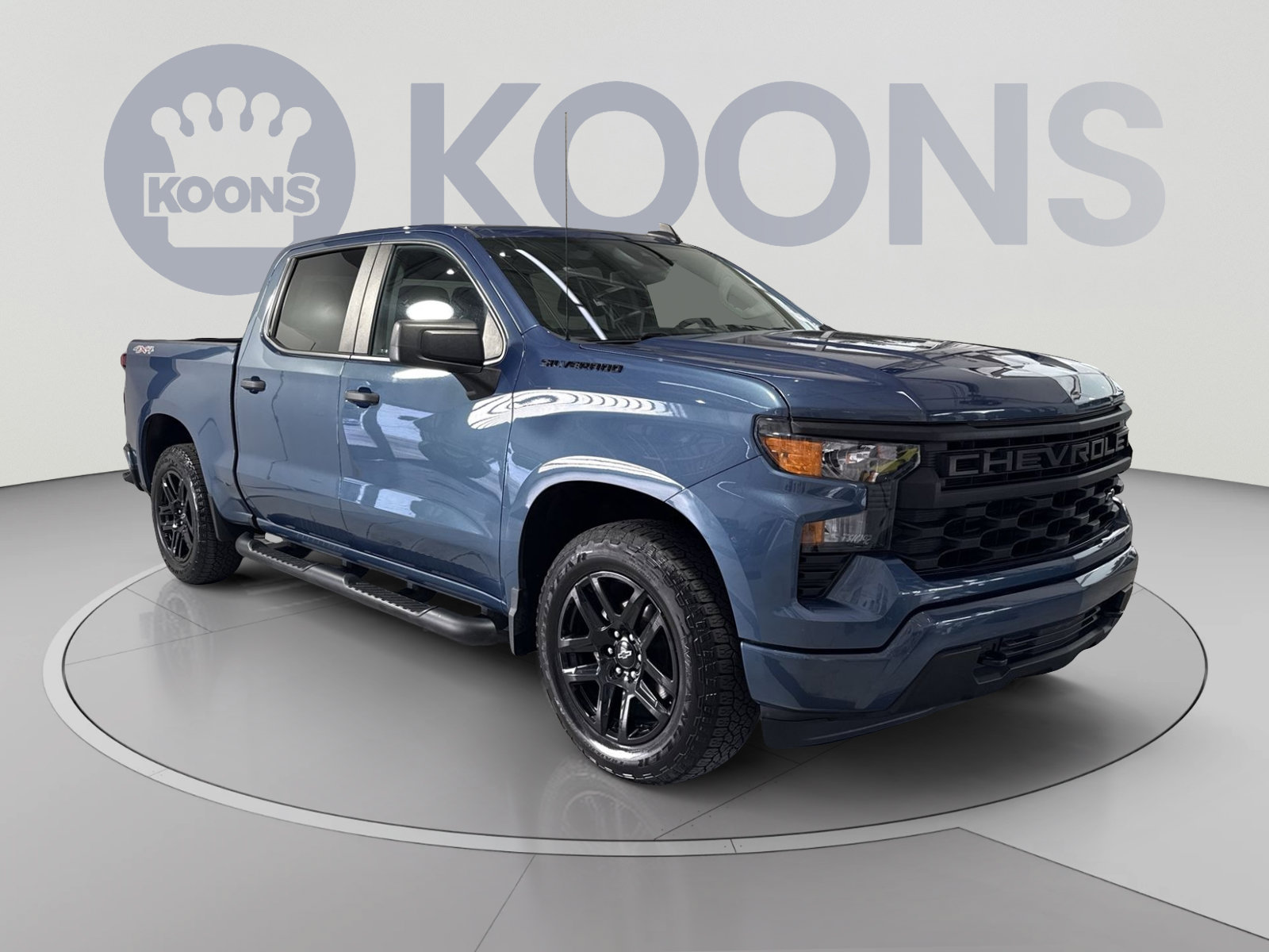 Used 2024 Chevrolet Silverado 1500 Custom w/ LPO, Dark Essentials Package AWD/4WD image 2