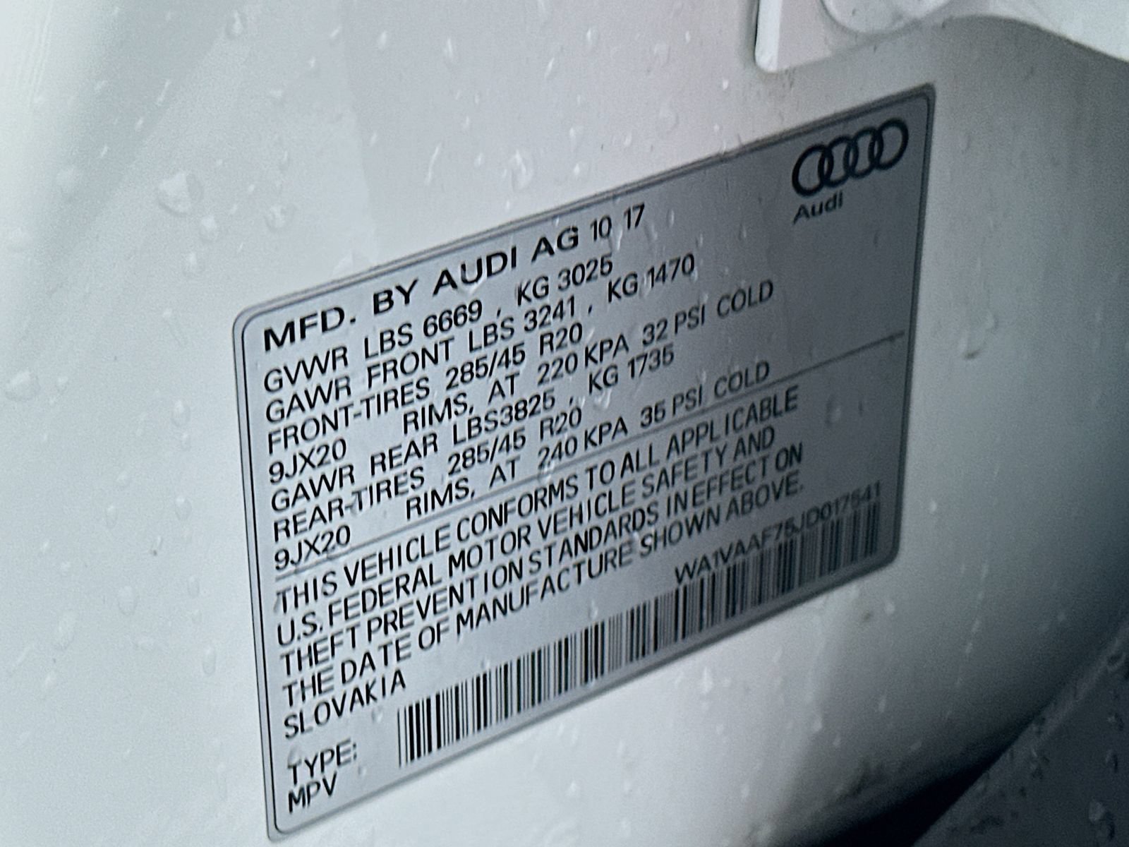 Used 2018 Audi Q7 3.0T Prestige w/ Prestige Package AWD/4WD image 34