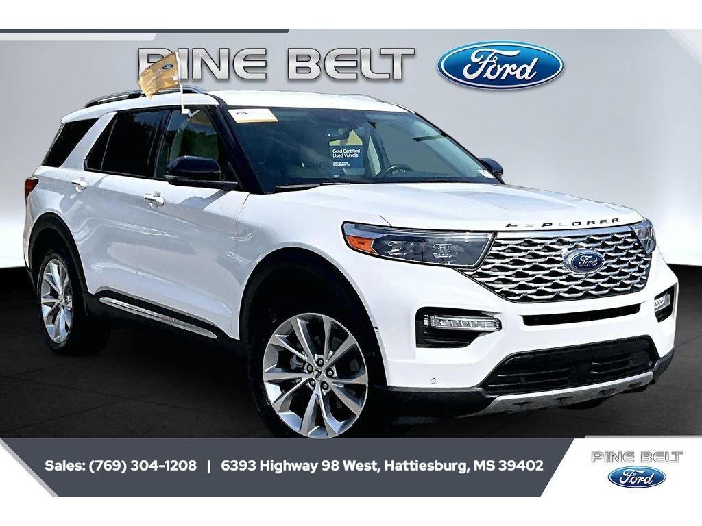 Certified 2022 Ford Explorer Platinum w/ Equipment Group 601A