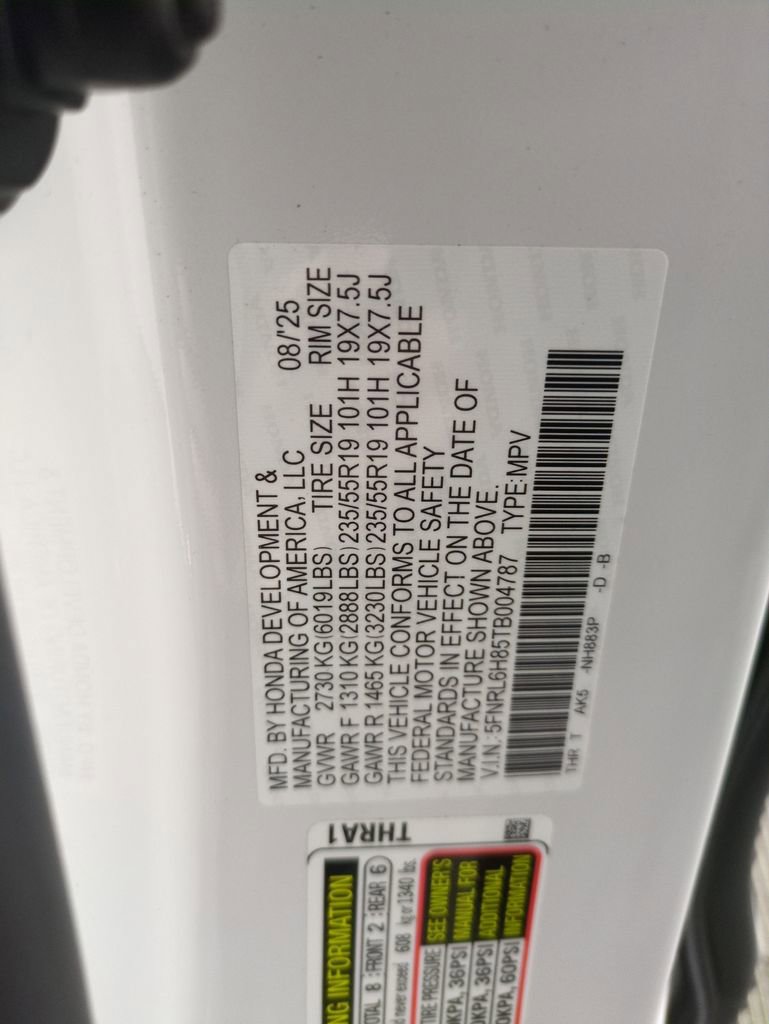 Used 2026 Honda Odyssey Touring image 29
