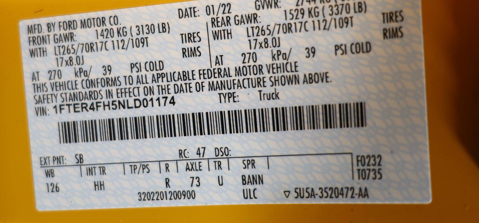 Used 2022 Ford Ranger Lariat w/ Tremor Off-Road Package image 29