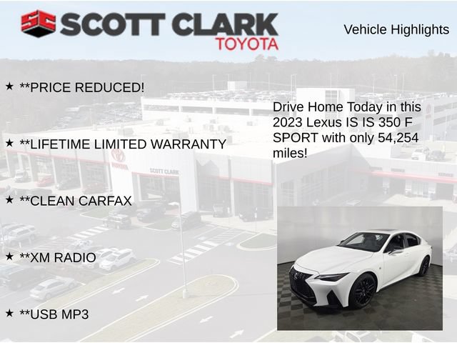 Used 2023 Lexus IS 350 F Sport AWD/4WD image 13