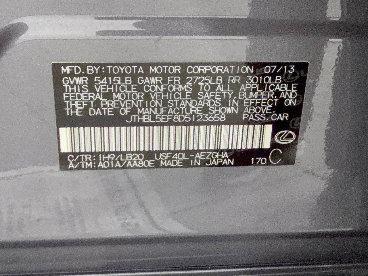Used 2013 Lexus LS 460 w/ Comfort Pkg RWD image 32
