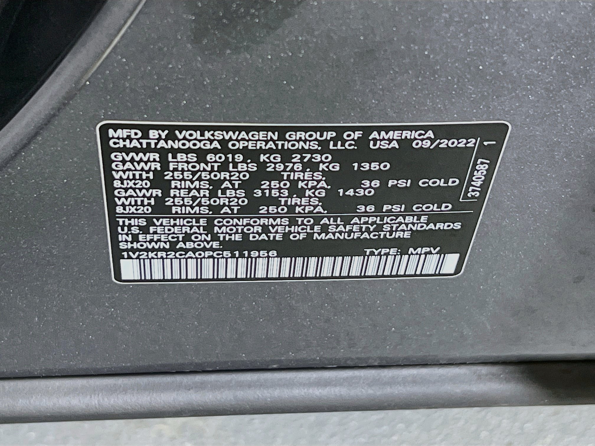 Used 2023 Volkswagen Atlas SE AWD/4WD image 33