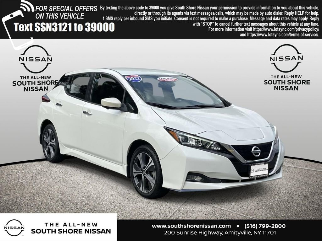 Certified 2022 Nissan Leaf SV Plus