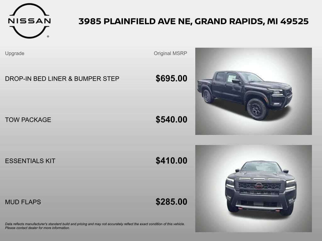 New 2026 Nissan Frontier PRO-4X w/ Tow Package AWD/4WD image 6