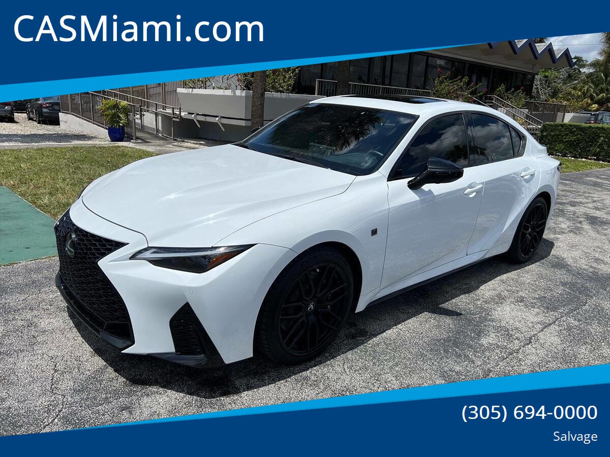 Used 2024 Lexus IS 500 RWD image 1