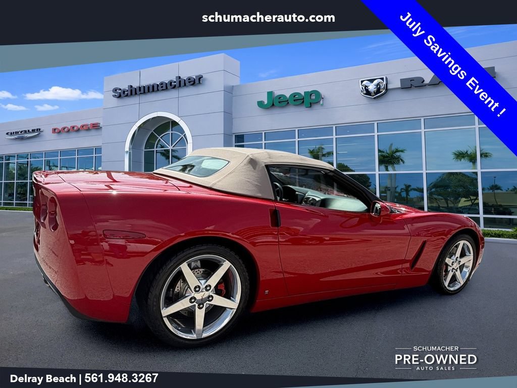 Used 2006 Chevrolet Corvette Convertible w/ Preferred Equipment Group RWD image 7