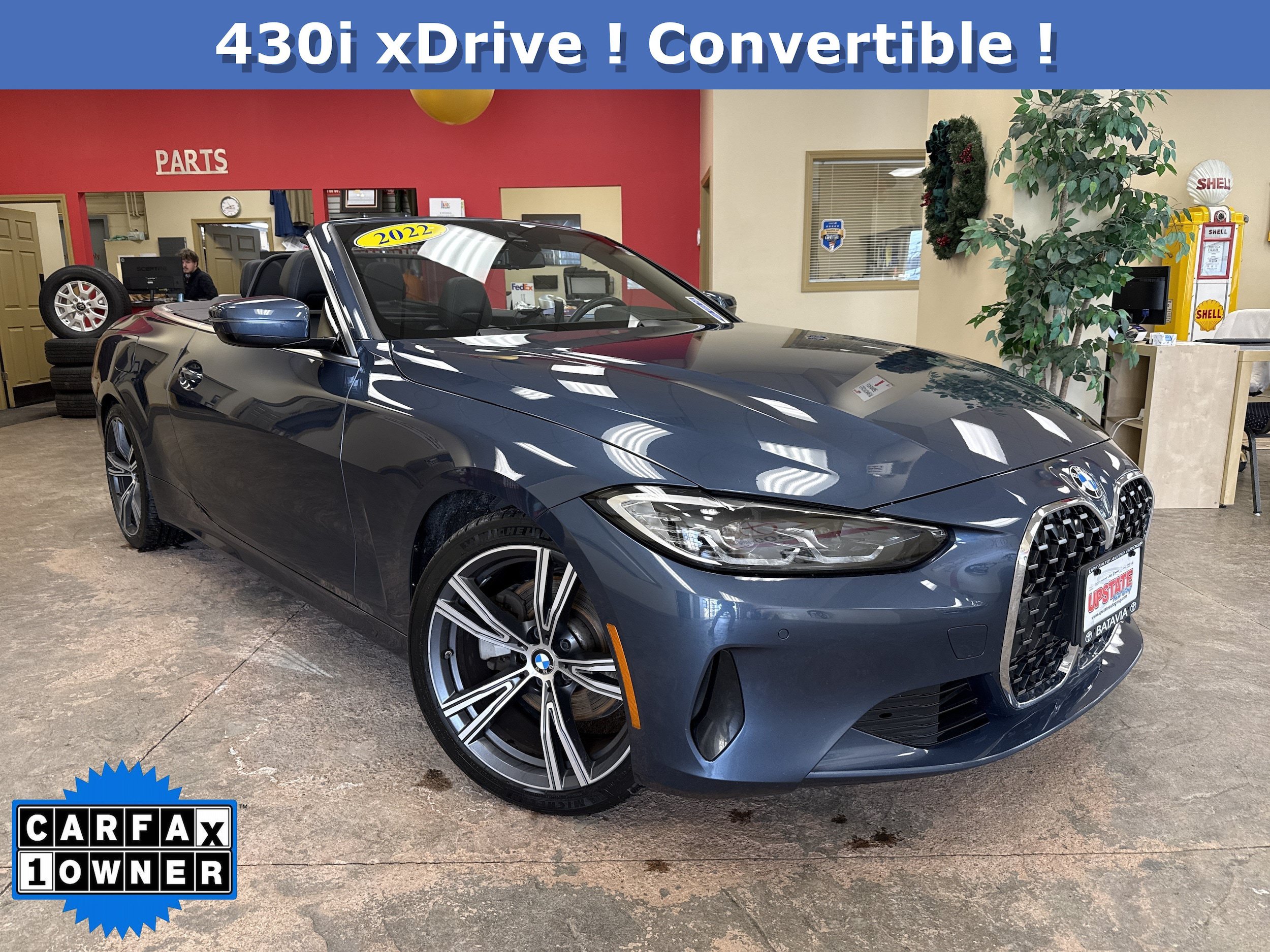 Used 2022 BMW 430i xDrive Convertible w/ Premium Package