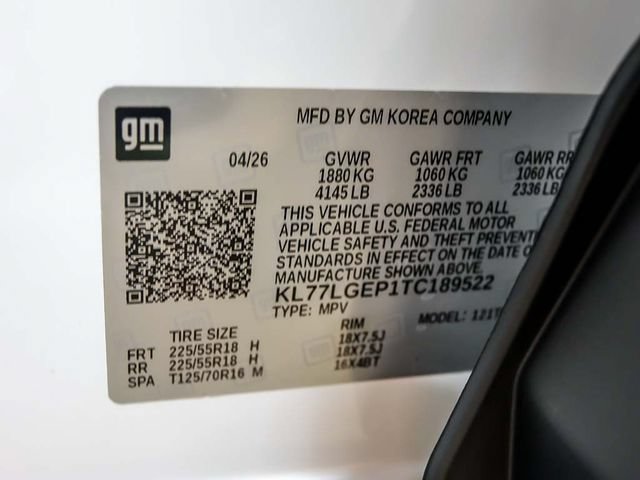 New 2026 Chevrolet Trax RS FWD image 19