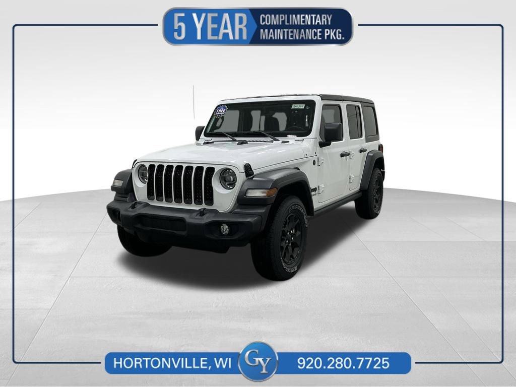 Used 2022 Jeep Wrangler Unlimited Sport image 1