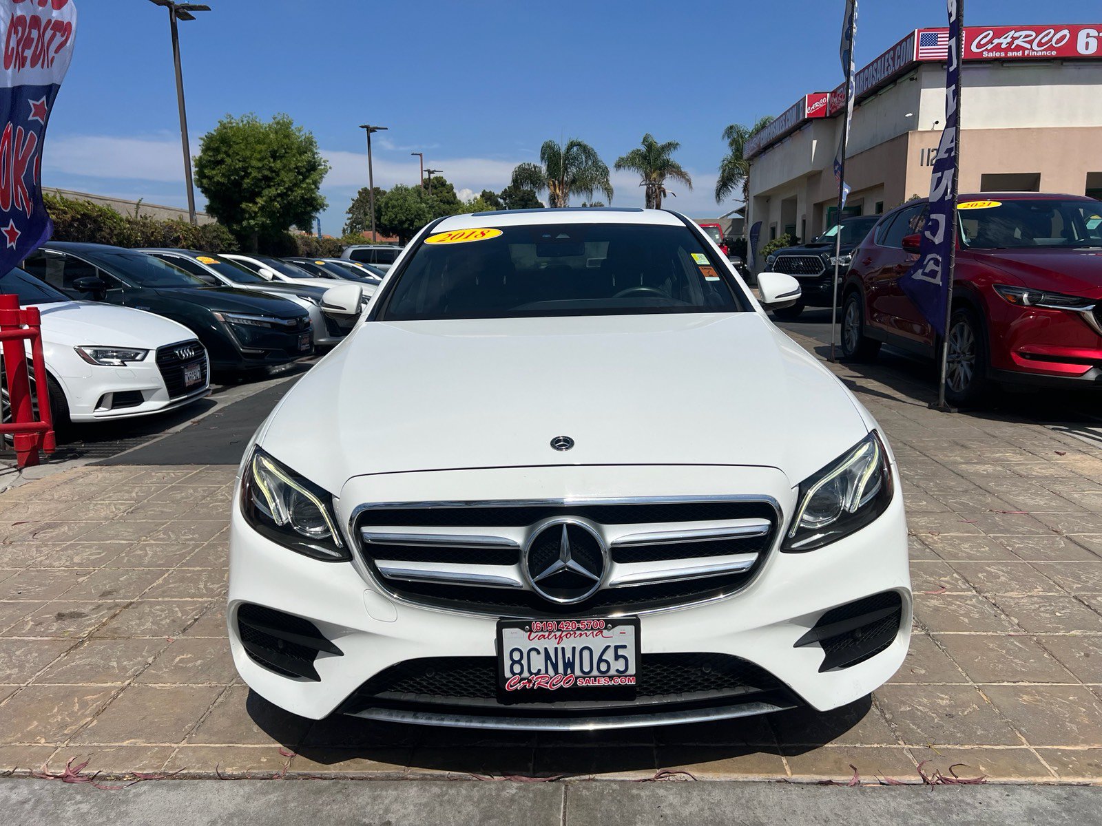 Used 2018 Mercedes-Benz E 300 w/ Premium 2 Package (Q02) image 3